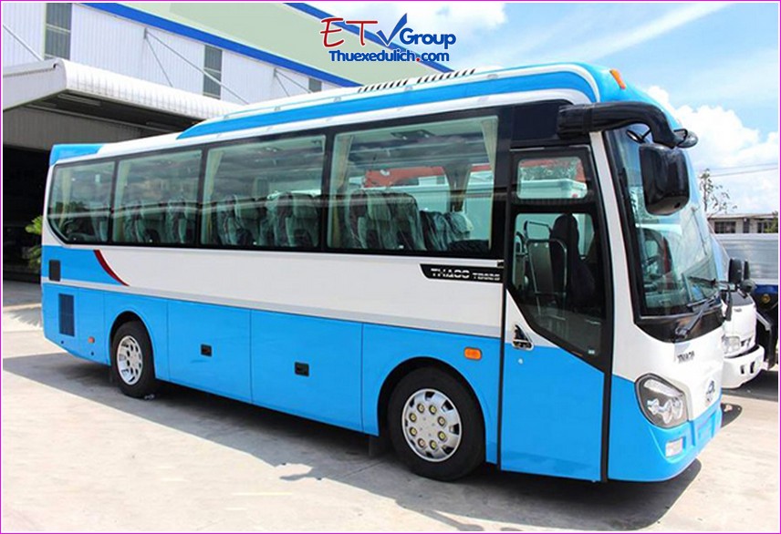 Cho thuê xe 29 chỗ Hà Nội uy tín – Xe ETV, ảnh thật đội xe
